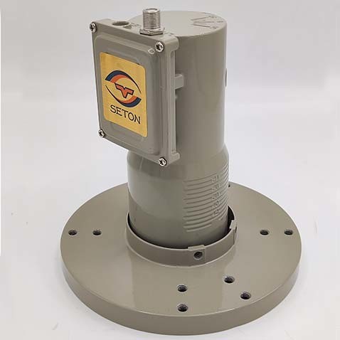 TVRO LNBF Universal C Band Twin LNB For Satellite Reception 3.7 - 4.2GHz