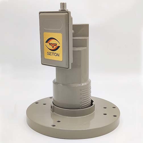 TVRO LNBF Universal C Band Twin LNB For Satellite Reception 3.7 - 4.2GHz