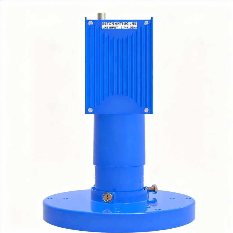 Single LNB Anti 5G LNBF C Band 3.7 - 4.2GHz Input 950 - 1450MHz Output Frequency