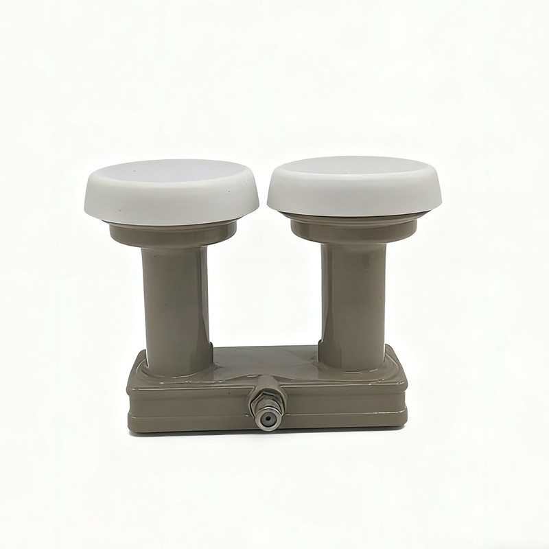 Monoblock KU Band LNBF 10.7 - 11.7GHz Input Frequency For Dual Satellite Reception