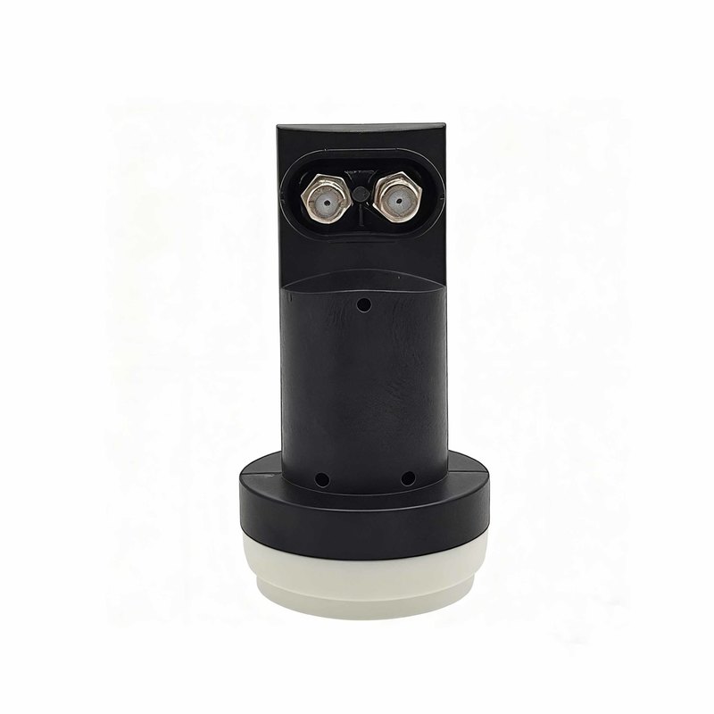 Universal Twin LNBF for Ku-Band (10.7-12.75 GHz) - 0.7dB Noise Figure, Vertical & Horizontal Polarization