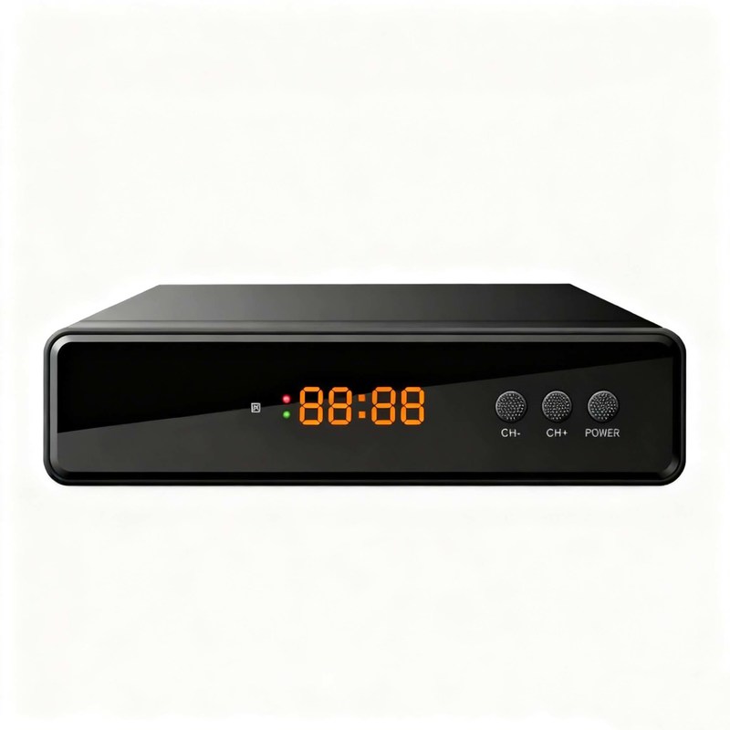 FTA Receiver DVB-S DVB-S2 DVB-S2X Set Top Box With 64MB SDRAM 1080P Output