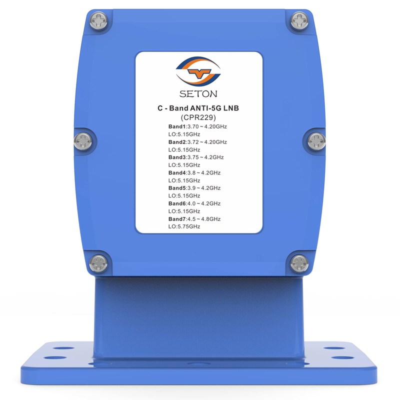 VSAT LNB CPR229 High Gain Low Noise C Band Anti 5G LNB 3.7 - 4.2GHz