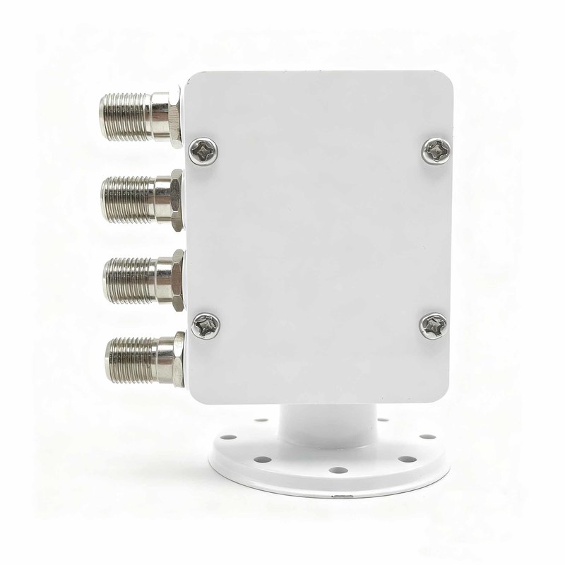 ST-K24T VSAT Quattro LNB With 10.7 - 11.7GHz Low Band 11.7 - 12.75GHz High Band
