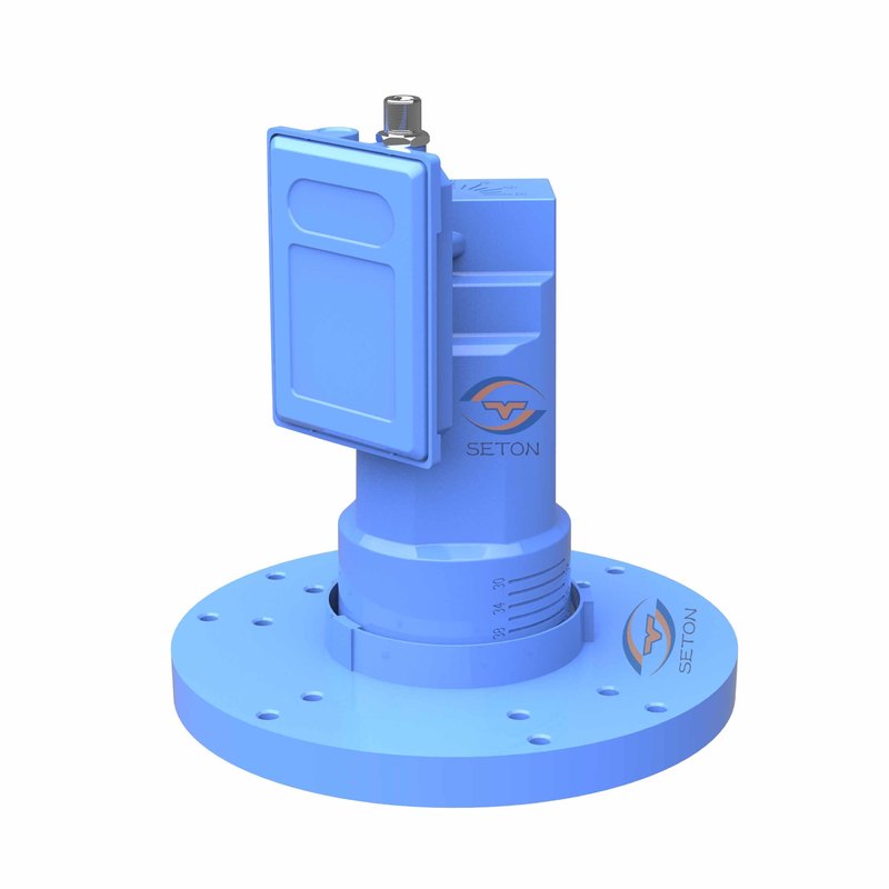 TVRO LNBF Single Universal LNB C Band 5.15GHz LO Frequency 950 - 1450MHz Output