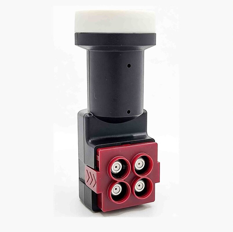 KU Band LNB Vertical Quad Universal LNBF 4 Band LNB with 12.75GHz Frequency and 0.7dB Noise Figure