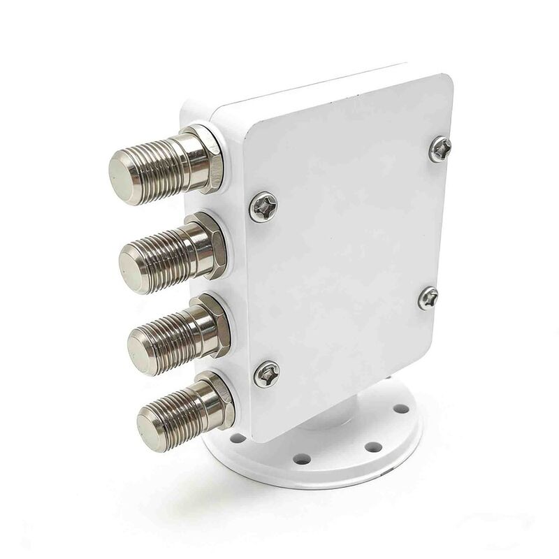 Universal Quattro LNB for VSAT - Ku Band 4 Output High Gain Low Noise Satellite LNBF