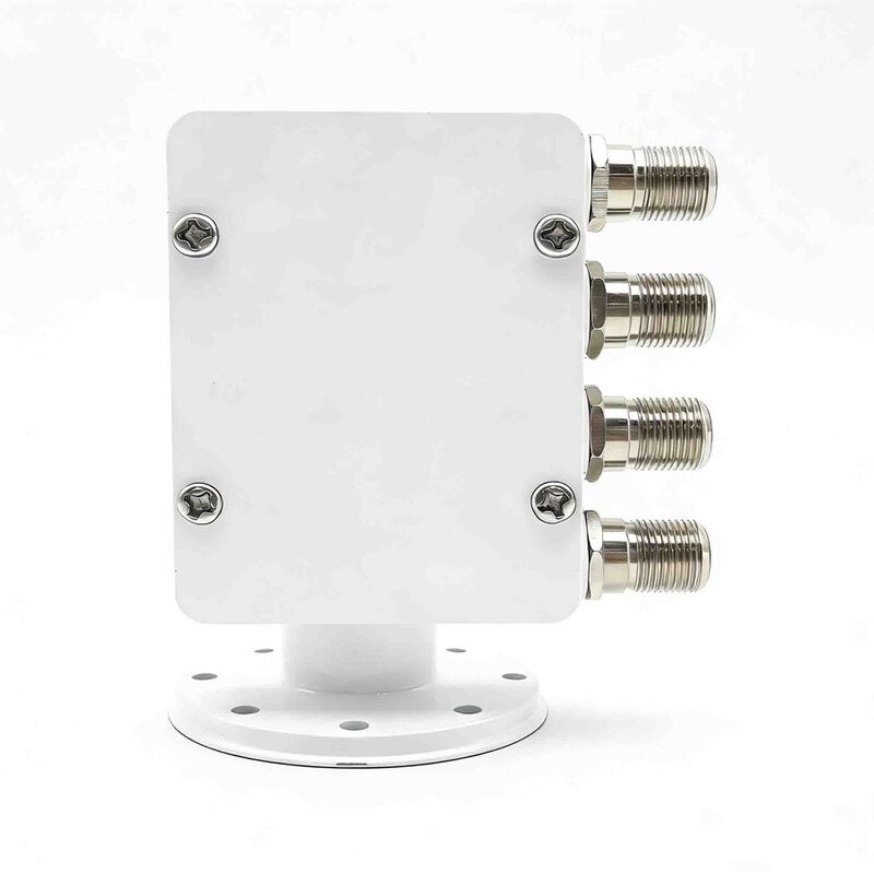 High Gain Low Noise Quattro LNB - Universal 4 Output Ku Band LNBF for VSAT/Satellite Systems