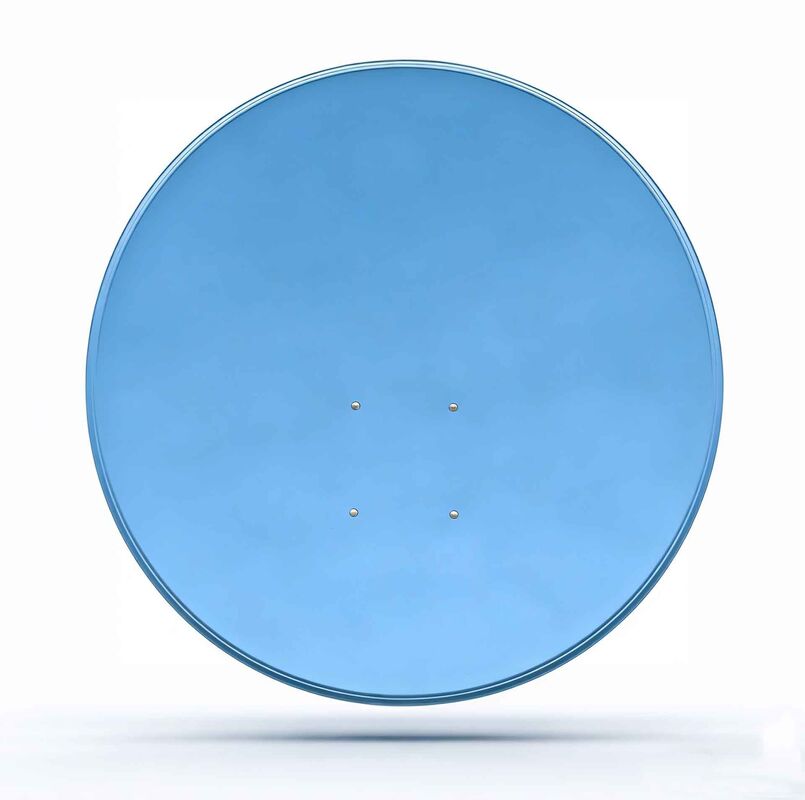 75cm Ku-Band Satellite Antenna - 10.7-12.75GHz, Galvanized Steel Construction for VSAT/Communication