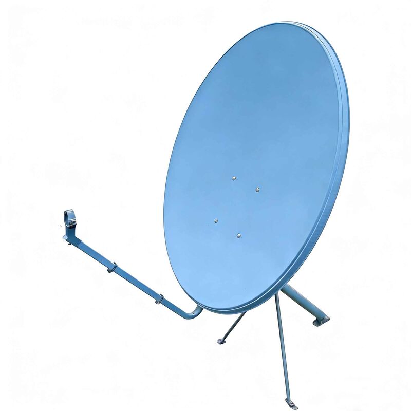 75cm Ku-Band Satellite Antenna - 10.7-12.75GHz, Galvanized Steel Construction for VSAT/Communication