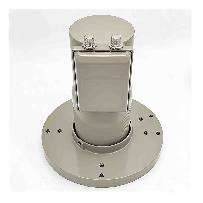 TVRO C-Band Twin LNBF ST-C12A with 3.7-4.2GHz Input and Dual Polarization for No External Switches Multi-Room Setup