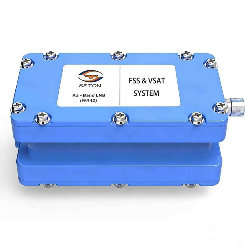 WR42 Ka-Band LNB for FSS/VSAT Systems with 17.6-26.7GHz Frequency High Gain and Low Noise Performance